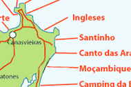 Mapa de Florianopolis