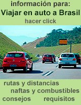 viajar en auto a brasil