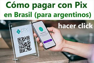 como pagar con pix en brasil siendo argentino